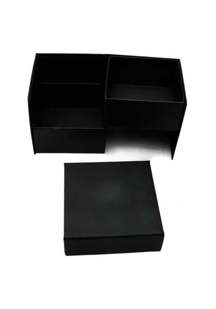 Daiso Paper Box - A - 2 Tier Type - 3.66In x 3.66In x 3.42In - Image 2